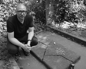 Marx's original grave site at Highgate